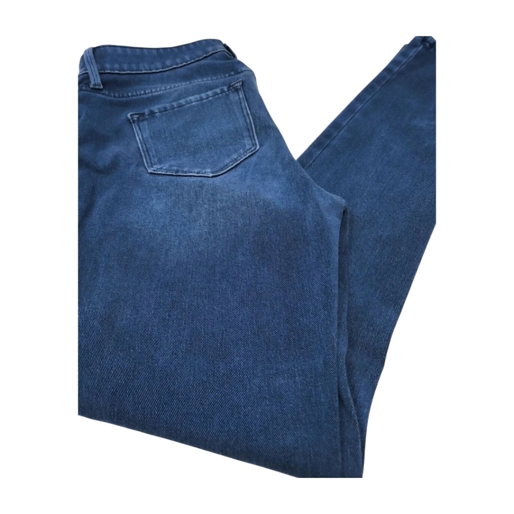 Mid Rise Jeans Size 4 Skinny Pull On Stretch Old Navy